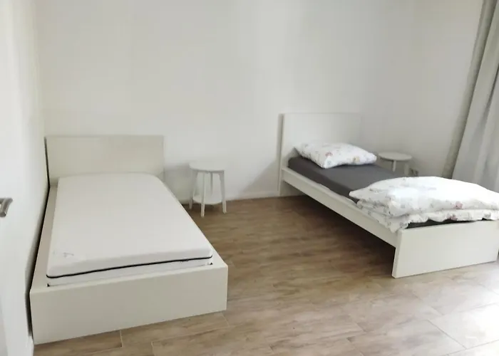 4 Personen - In Wohnung, Zentral, Ruhig, Modern 아파트 뤼베케