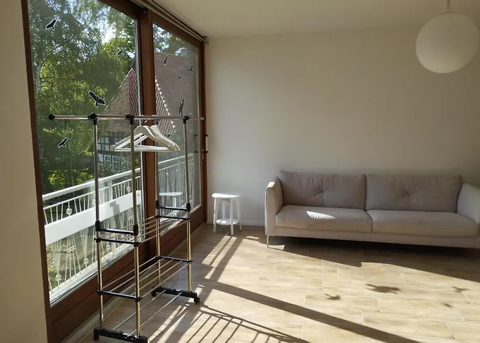 4 Personen - In Wohnung, Zentral, Ruhig, Modern 뤼베케